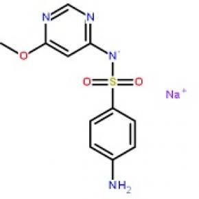 磺胺间甲氧基嘧啶钠 CAS:38006-08-5